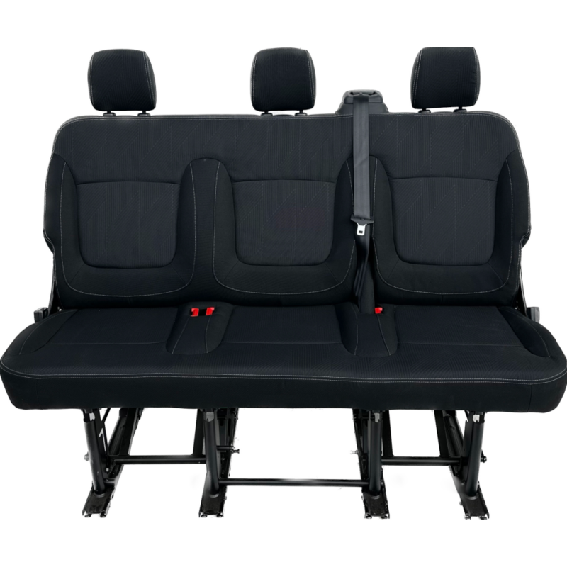 Triple Bench Seat - Vauxhall Vivaro - Nissan Primastar NV300 - Renault Traffic